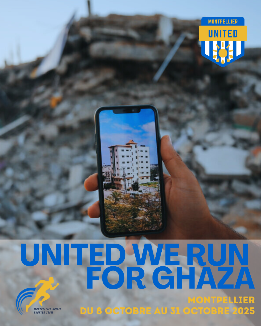 United we run for Ghaza !